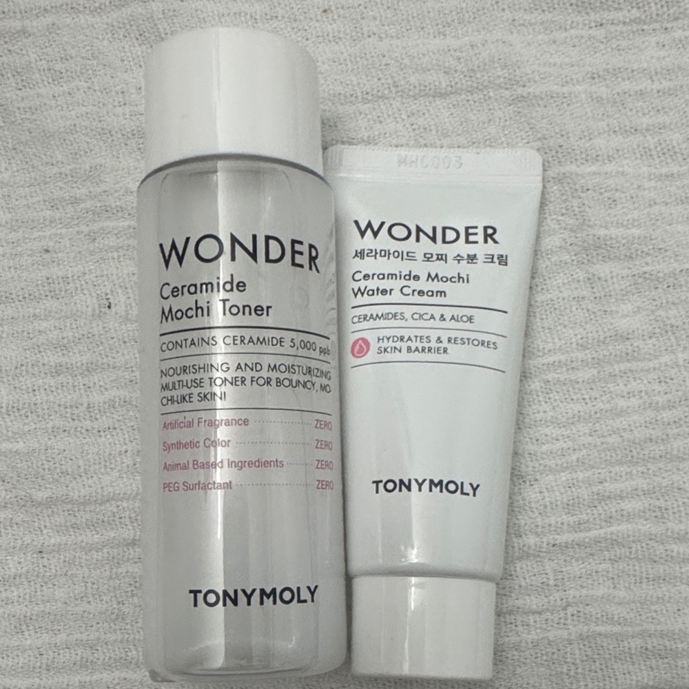 TONYMOLY Ceramide Mochi Toner and Water Cream Set